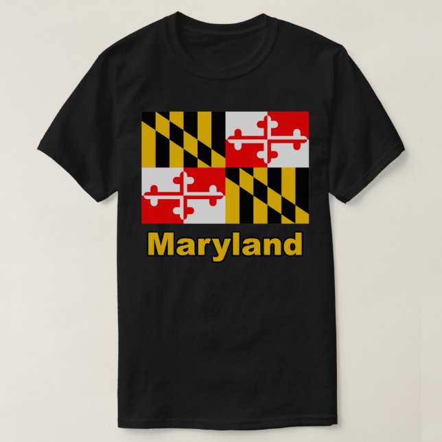 Maryland State Flag Baltimore Pullover  (Design vorne)