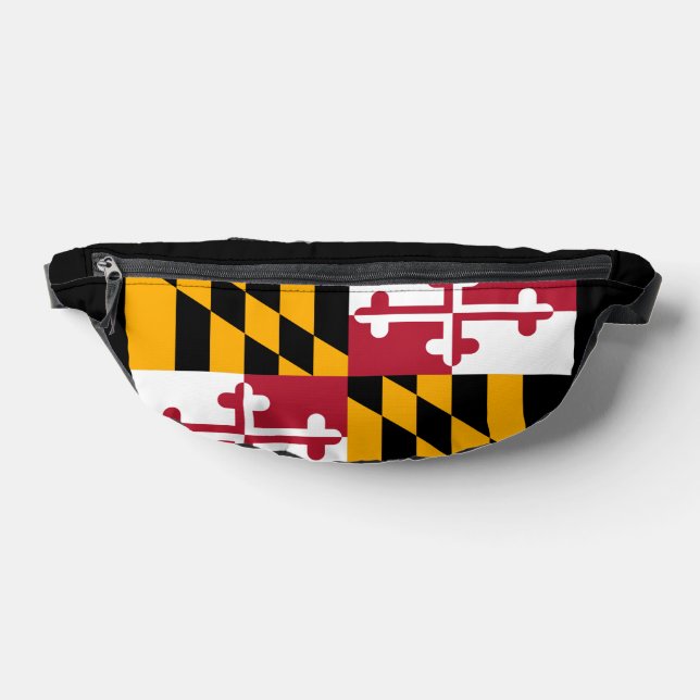 Maryland State Flag Colors Bauchtasche (Ablage )