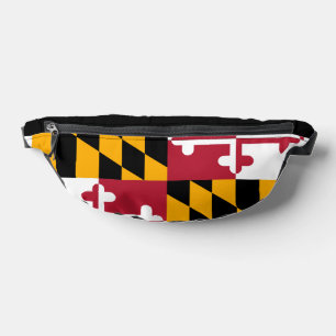 Maryland State Flag Design Bauchtasche
