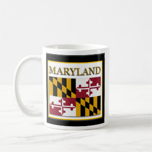 Maryland State Flag Design Kaffeetasse