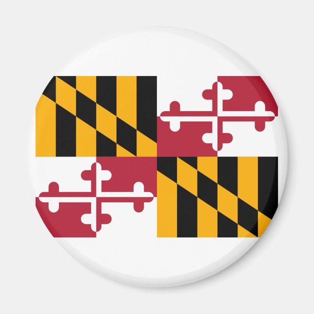 Maryland State Flag Design Magnet (Vorne)