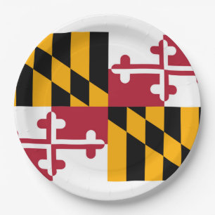 Maryland State Flag Design Pappteller