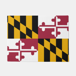 Maryland State Flag Door Matt Fußmatte