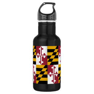 Maryland State Flag Liberty Flasche Trinkflasche
