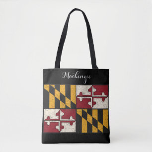 Maryland State Flag Tote Bag
