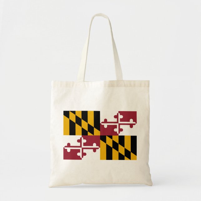 Maryland State Flag Tote Bag Tragetasche (Vorne)