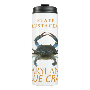 Maryland-Territorium Krustentier Callinectes sapid Thermosbecher