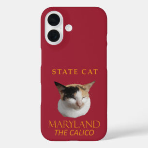Maryland Territory Cat iPhone 16 Hülle