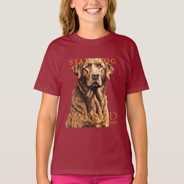 Maryland Territory Dog Retriever 2 T-Shirt (Vorderseite)