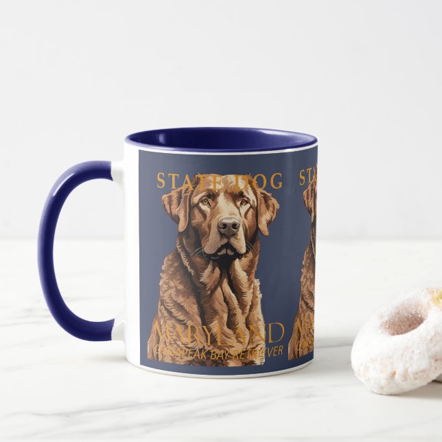 Maryland Territory Dog Retriever 2 Tasse (Mit Donut)