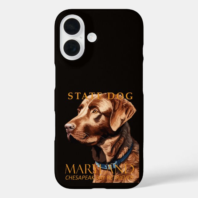 Maryland Territory Dog Retriever Case-Mate iPhone Hülle (Rückseite)