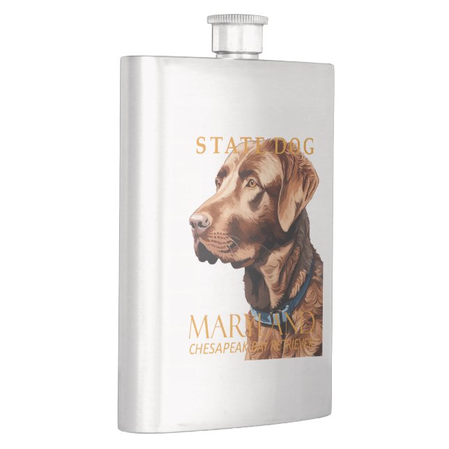 Maryland Territory Dog Retriever Flachmann (Rechts)