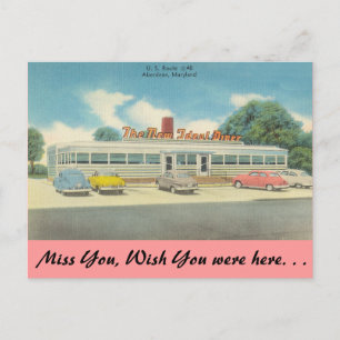 Maryland, The New Ideal Diner Postkarte