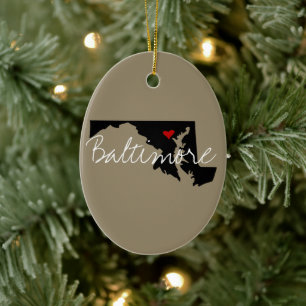 Maryland Town Keramikornament