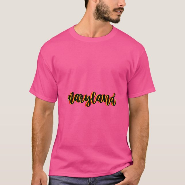 Maryland Universität T-Shirt (Vorderseite)