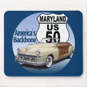 Maryland US Route 50 Mousepad