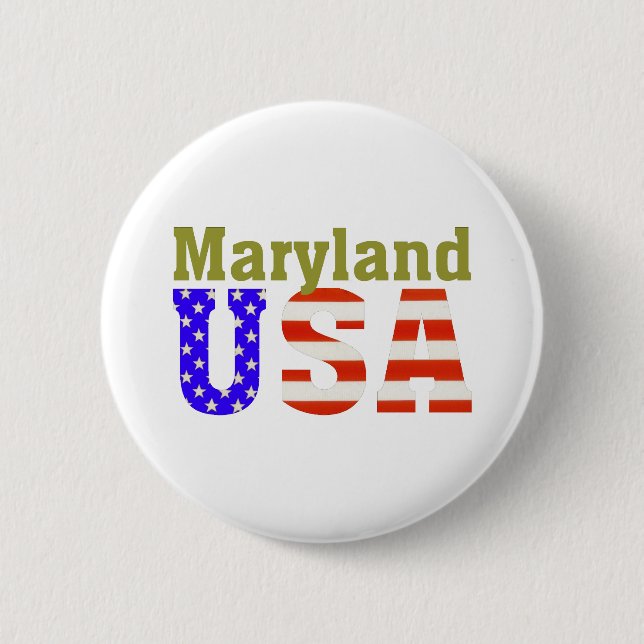 Maryland USA! Button (Vorderseite)