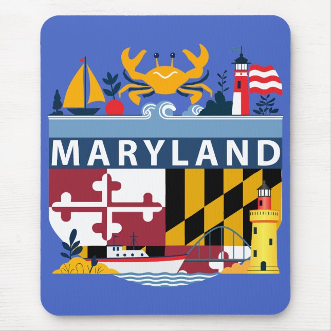 Maryland, USA Mousepad (Vorne)