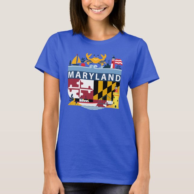 Maryland, USA T-Shirt (Vorderseite)