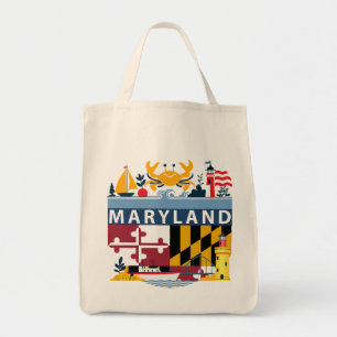 Maryland, USA Tragetasche