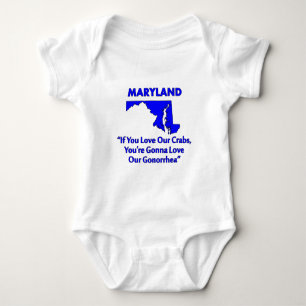 Maryland - Wenn du unsere Krabben liebst... Baby Strampler