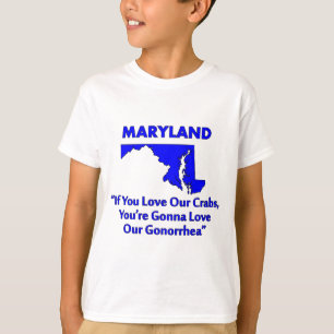 Maryland - Wenn du unsere Krebse Liebe.. T-Shirt