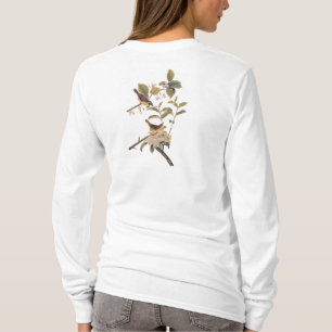 Maryland Yellowthroat Audubon Birds in Olive Tree T-Shirt