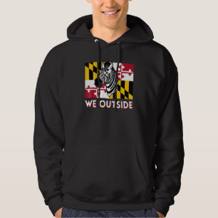 Maryland Zebra Dmv Zebra Pg Landkreis Zebra We Out Hoodie