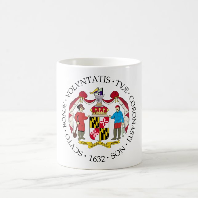 Maryland-Zeichen Kaffeetasse (Mittel)