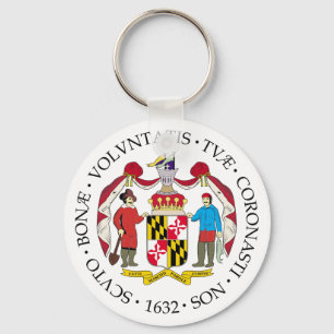 Maryland-Zeichen Schlüsselanhänger