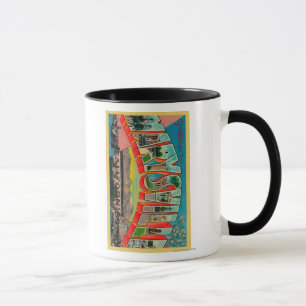 Marysville, Kalifornien - große Buchstabe-Szenen Tasse