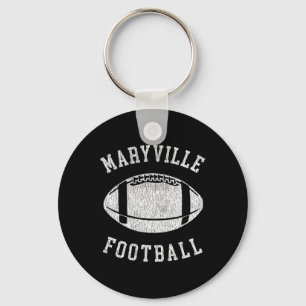 Maryville Football Distressed Vintage 80er Jahre T Schlüsselanhänger