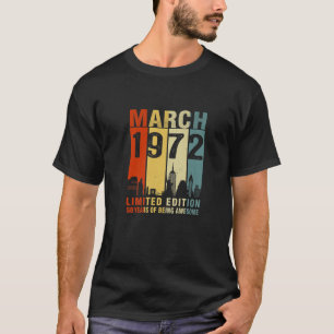 März 1972 Limited Edition 50 Jahre Aweso sein T-Shirt