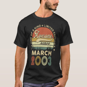 März 2003 20 Jahre Phantastisch Retro 20. T-Shirt