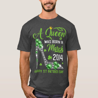 März 2014 9. Geburtstag Happy St Patrick's Day Sha T-Shirt