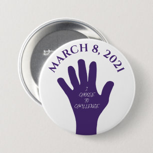 März 8 - Frauentag 2021 Button