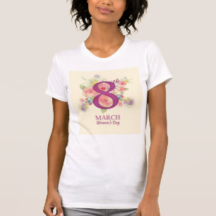 März 8. Frauentag T-Shirt