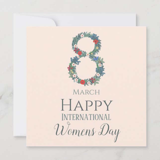 März 8 Internationaler Frauentag (Vorderseite)