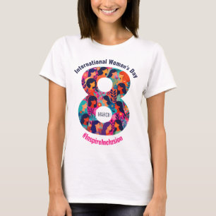 März 8 Internationaler Frauentag IWD T-Shirt