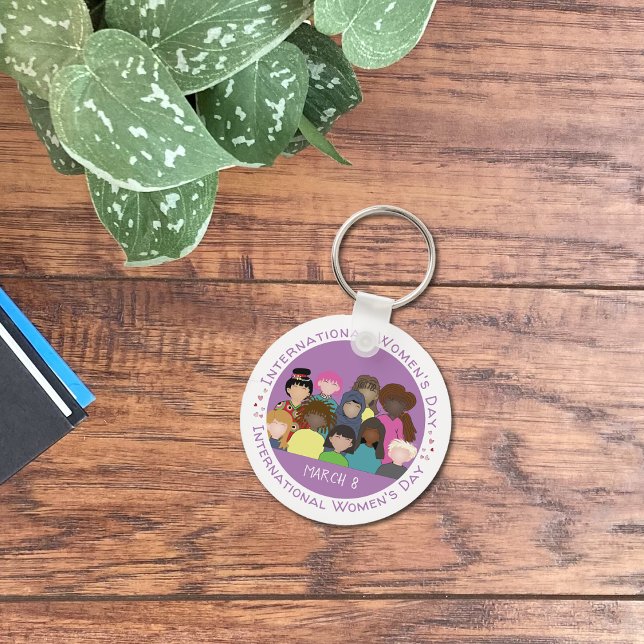 März 8 Internationaler Schlüsselanhänger zum Fraue (Von Creator hochgeladen)