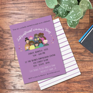 März 8 Veranstaltung - Einladung der Frauen zum In