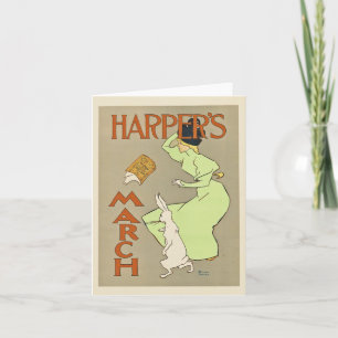 März-Anmerkungskarte des Harpers Karte