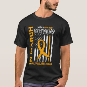 März, den ich für meine Tochter Orange trage T-Shirt