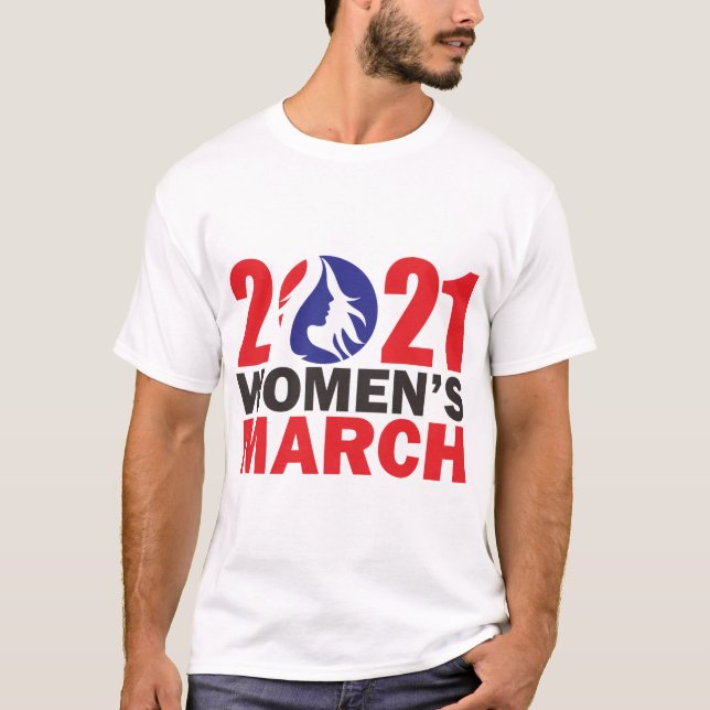 März der Frauen 2021 T-Shirt (Vorderseite)