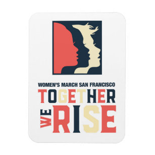 März der Frauen SF - Gemeinsam wachsen wir Magnet