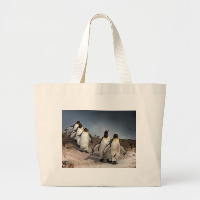 März der Penguins Jumbo Stoffbeutel (Vorne)