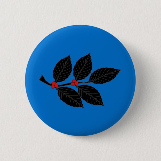 März des Abzeichens Alderford Populace Button (Vorderseite)
