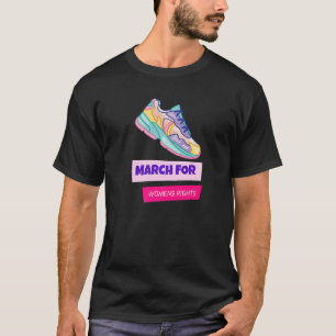 März für Gleichberechtigung von Frauen und Männern T-Shirt