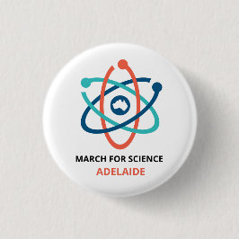 März für Wissenschaft - Adelaide - Button