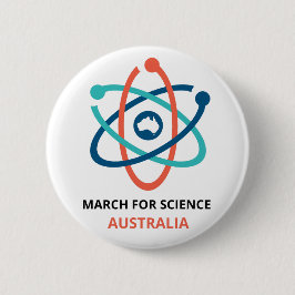 März für Wissenschaft - Australien - Button